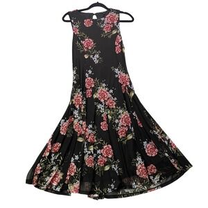 Romantic Dark Mesh feminine,‎ Whimsigoth torrid Women Floral Print  dress